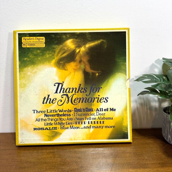 Readers Digest Thanks For The Memories 8 Vinyl Record LP Box Set RDA-028/A - Picture 1 of 8